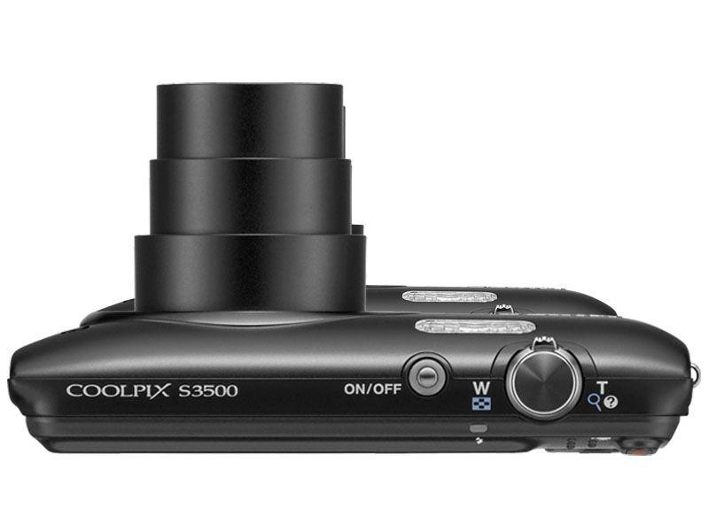 Câmera Digital Nikon Coolpix S3500 20.1MP LCD 2,7” - Zoom Óptico